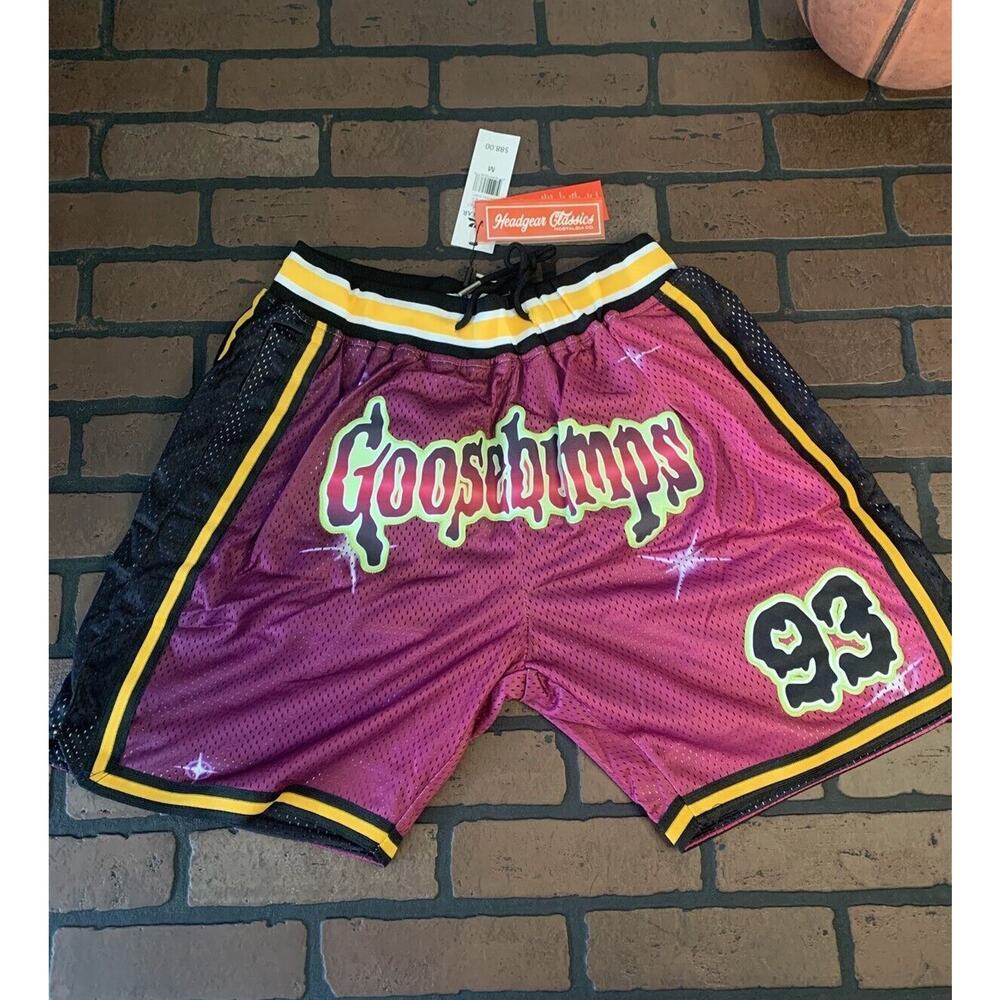 GOOSEBUMPS / BETH Headgear Classics Basketball‎ Shorts ~Never Worn~ M XL
